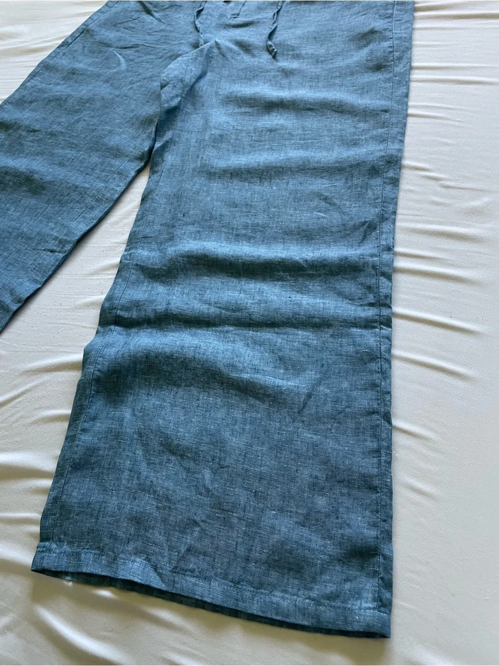Banana Republic Wide-Leg Linen Pants
